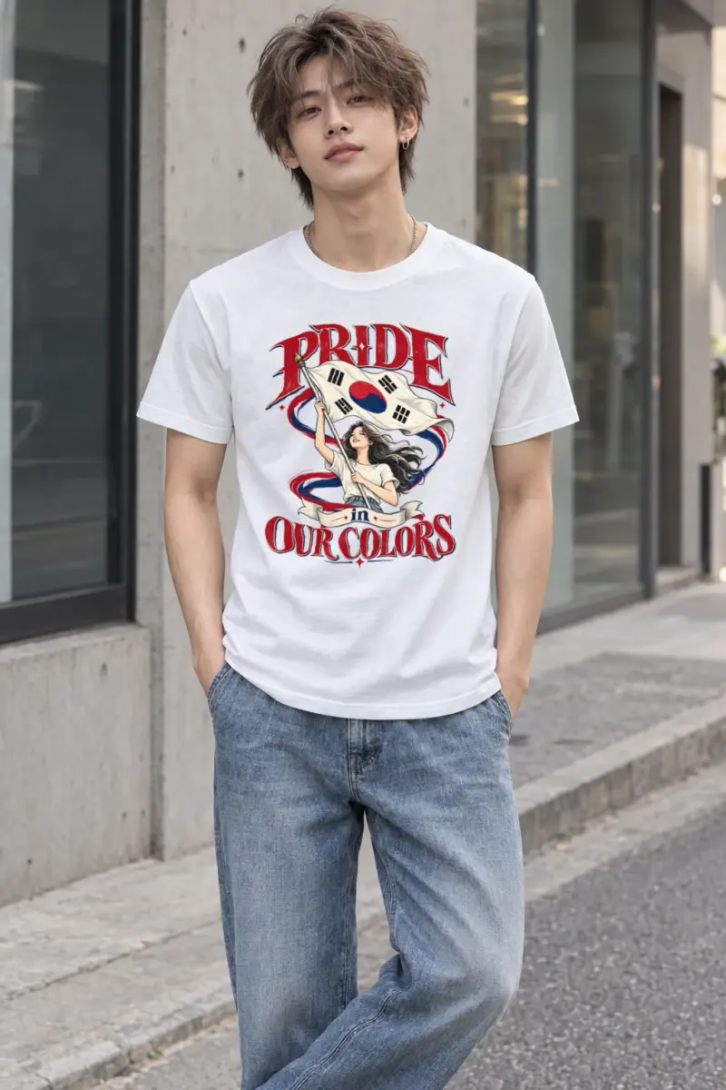 "Pride In Our Colors" Heavyweight Unisex Crewneck T-shirt