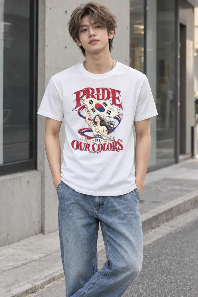 "Pride In Our Colors" Heavyweight Unisex Crewneck T-shirt