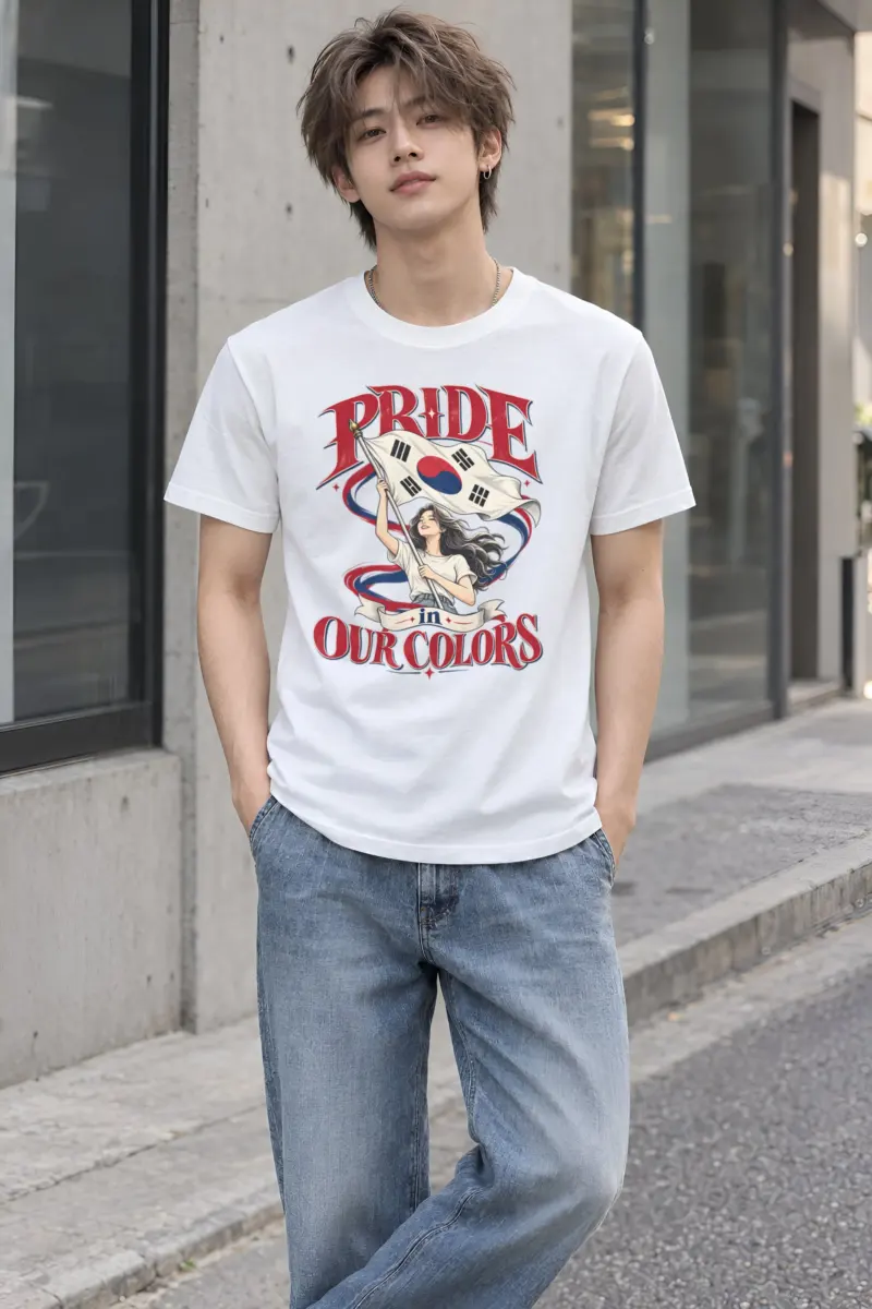 "Pride In Our Colors" Heavyweight Unisex Crewneck T-shirt