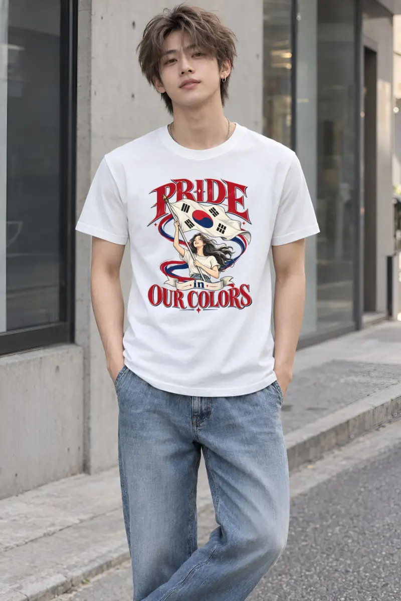 "Pride In Our Colors" Heavyweight Unisex Crewneck T-shirt