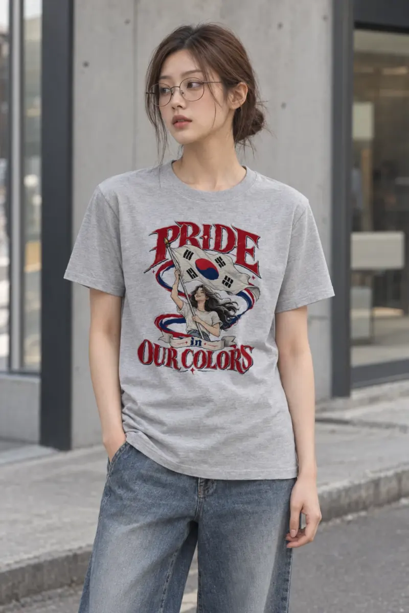 "Pride In Our Colors" Heavyweight Unisex Crewneck T-shirt
