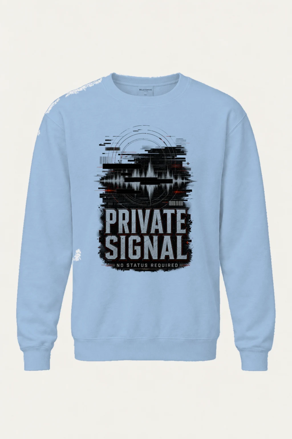 "Private Signal" Heavy Blend Unisex Crewneck Sweatshirt | Gildan 18000