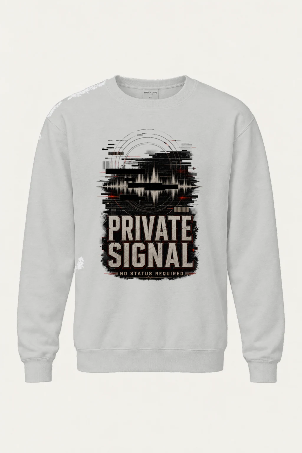 "Private Signal" Heavy Blend Unisex Crewneck Sweatshirt | Gildan 18000