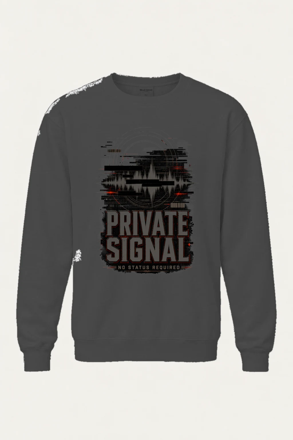 "Private Signal" Heavy Blend Unisex Crewneck Sweatshirt | Gildan 18000