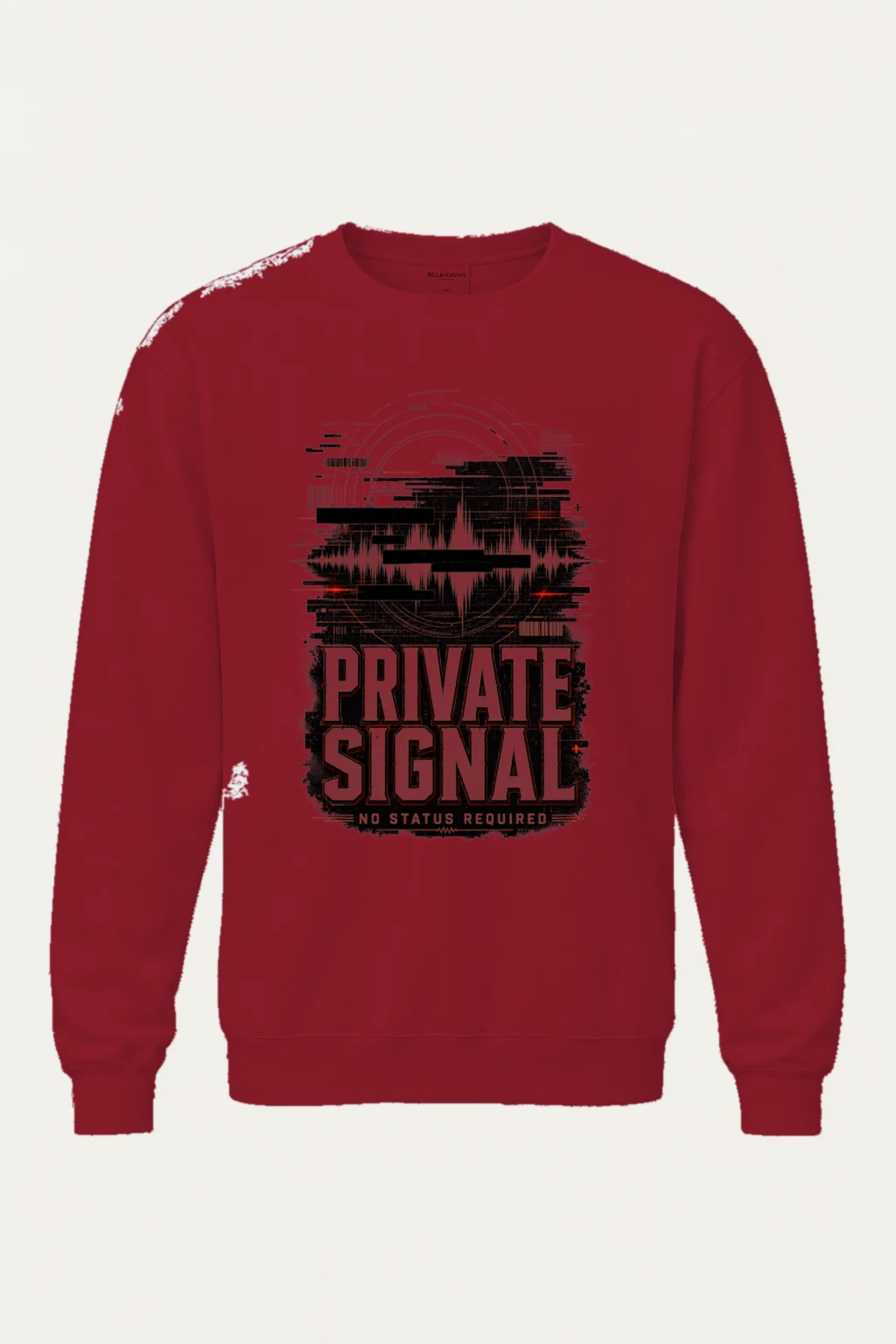 "Private Signal" Heavy Blend Unisex Crewneck Sweatshirt | Gildan 18000