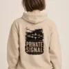 "Private Signal" Heavy Blend Unisex Pullover Hoodie
