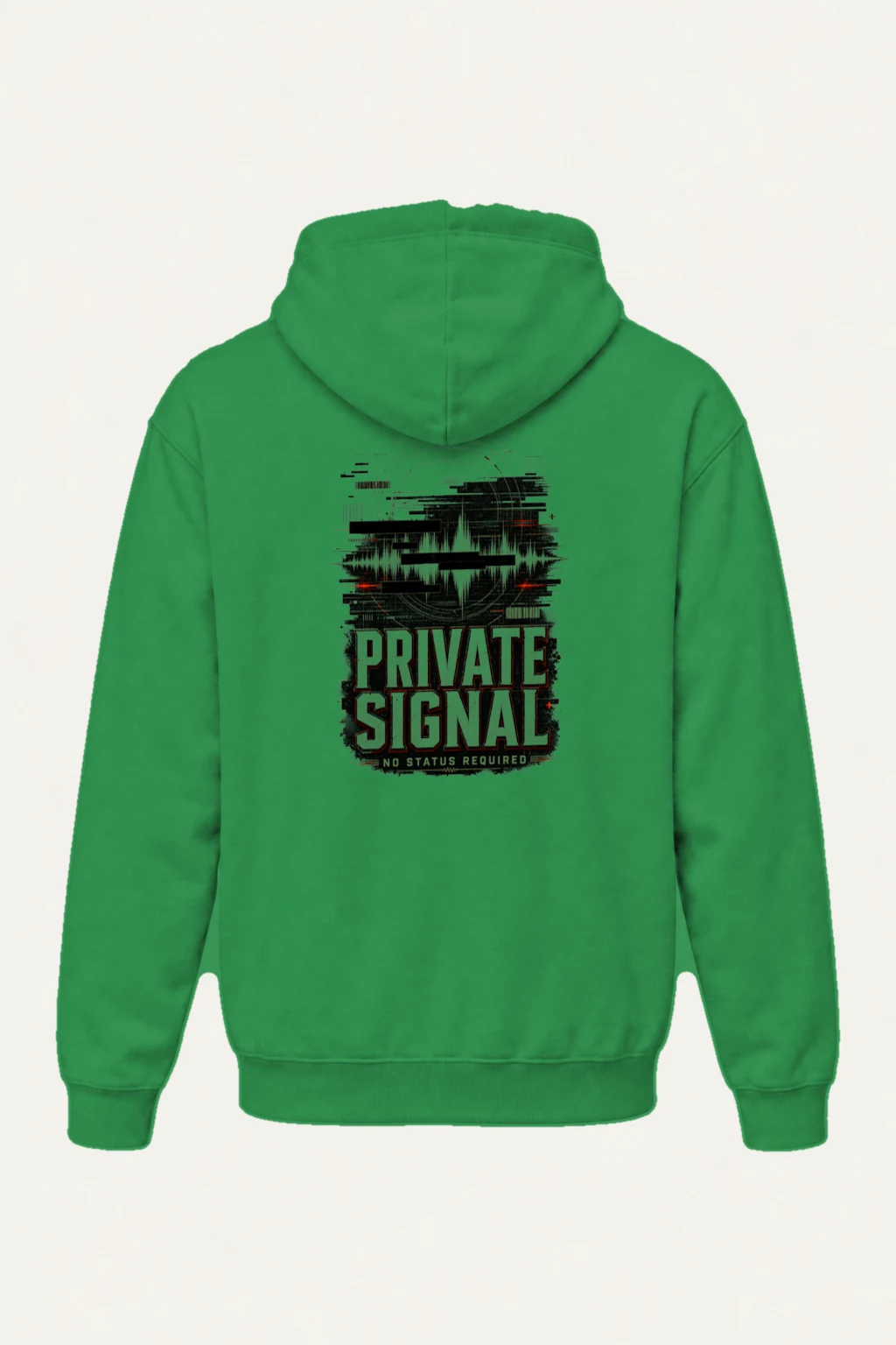"Private Signal" Heavy Blend Unisex Pullover Hoodie | Gildan 18500