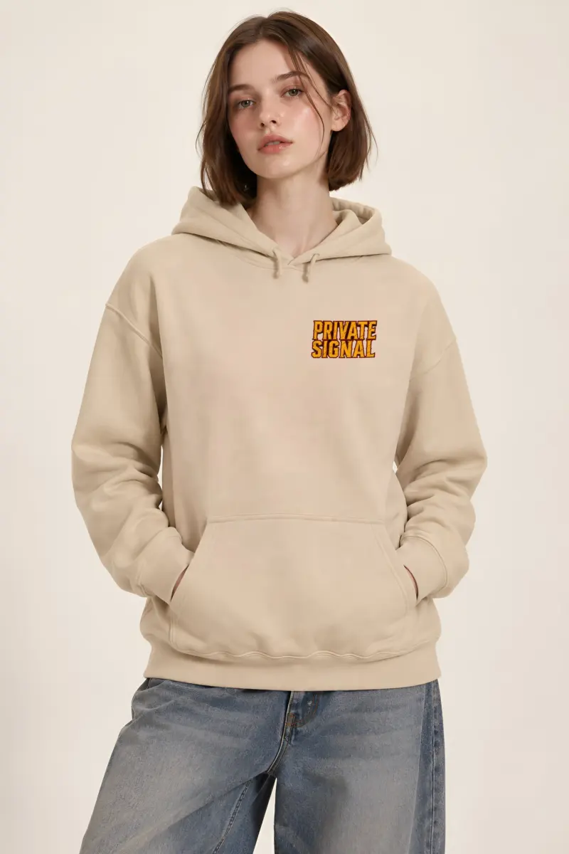"Private Signal" Heavy Blend Unisex Pullover Hoodie