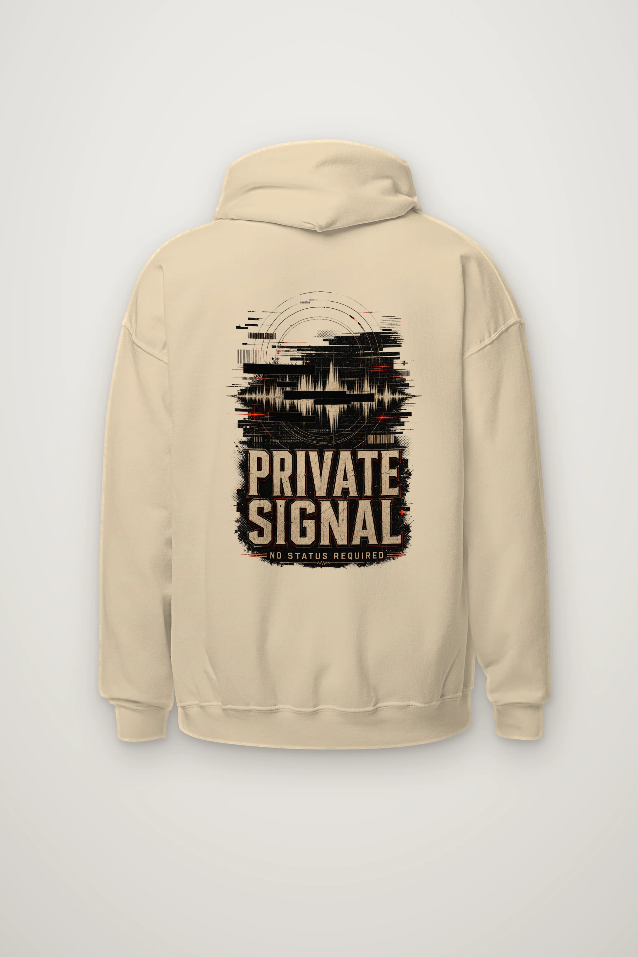 "Private Signal" Heavy Blend Unisex Pullover Hoodie