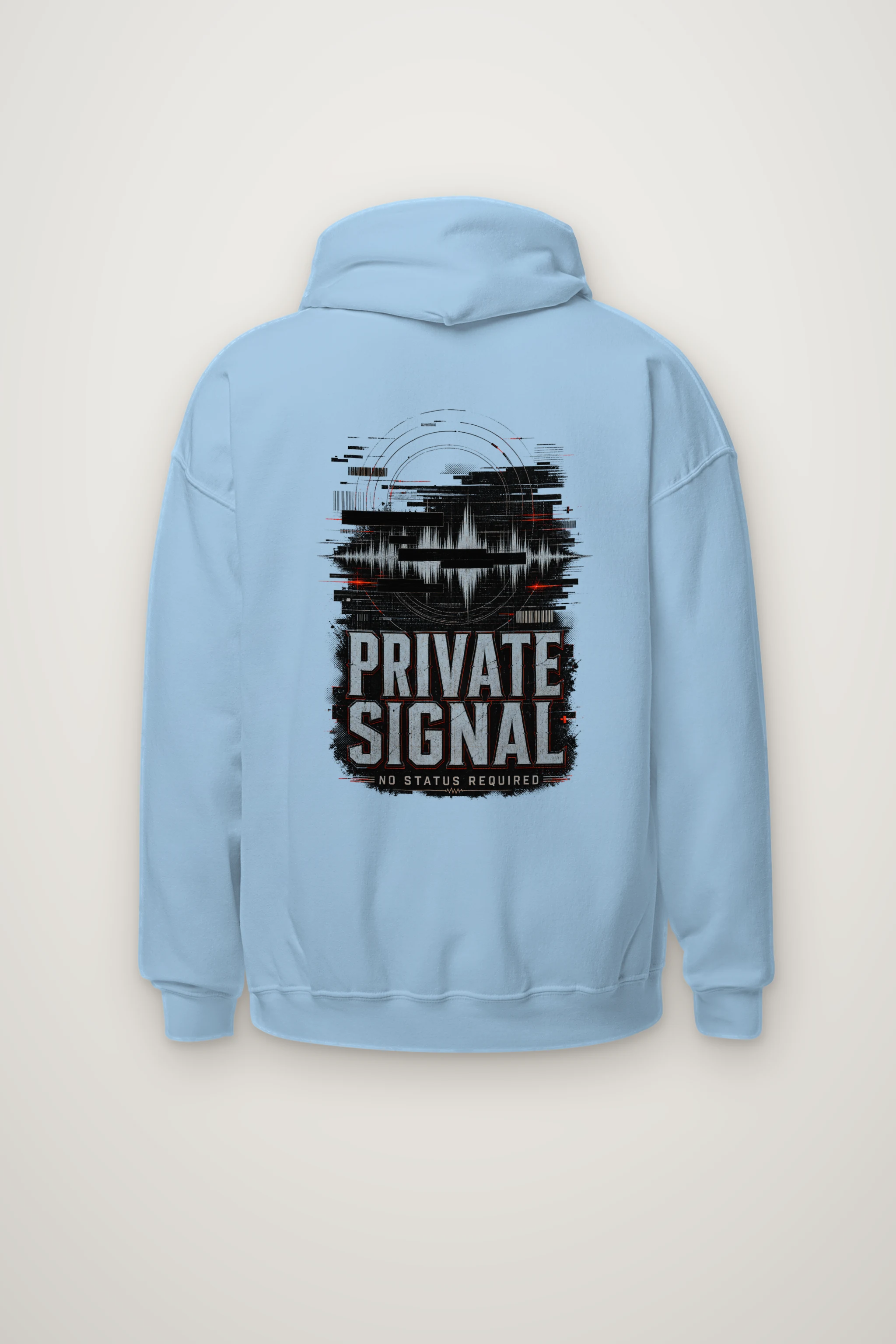 "Private Signal" Heavy Blend Unisex Pullover Hoodie
