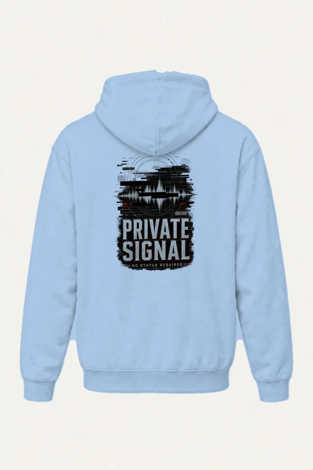 "Private Signal" Heavy Blend Unisex Pullover Hoodie | Gildan 18500