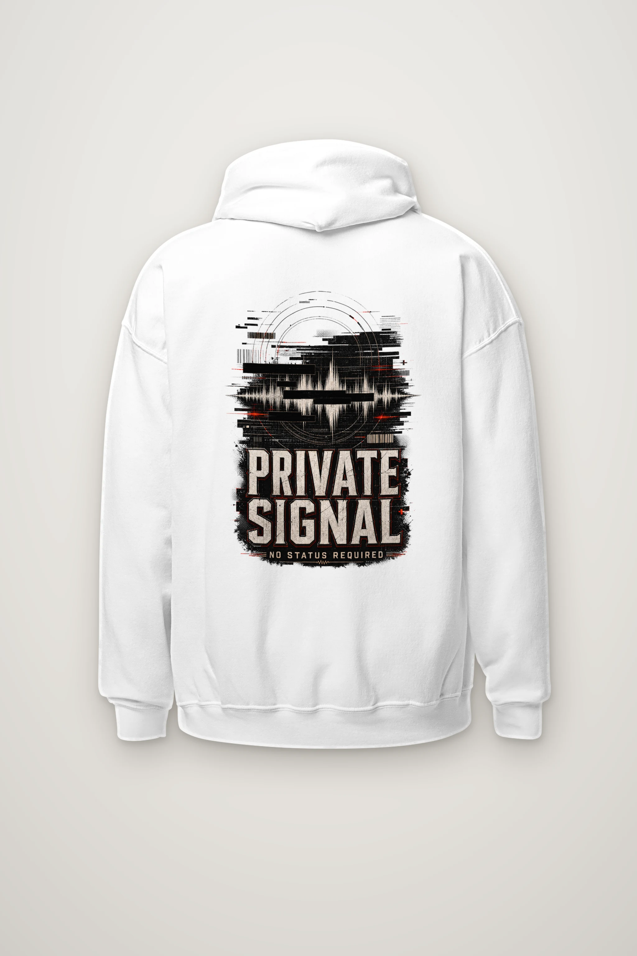 "Private Signal" Heavy Blend Unisex Pullover Hoodie