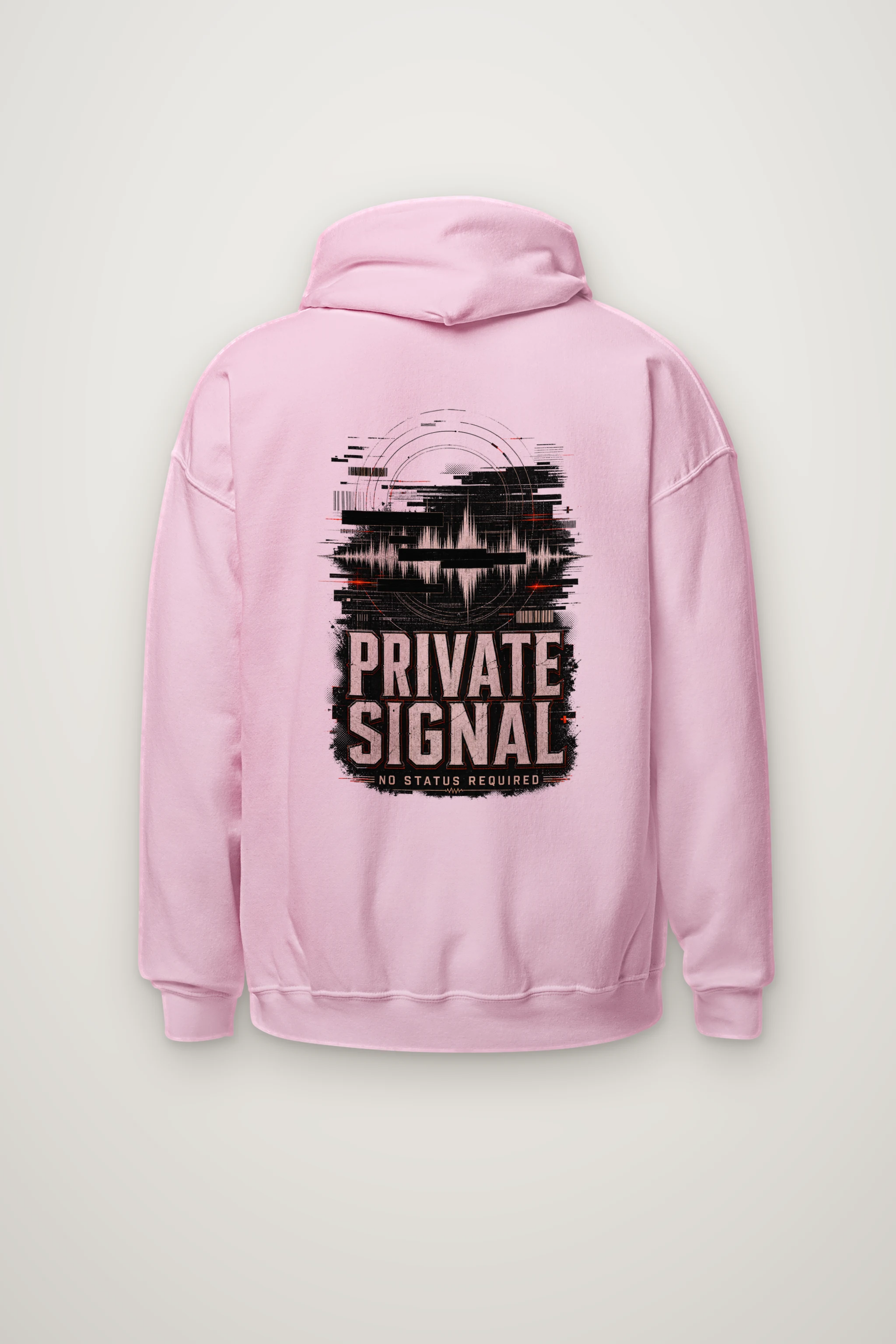 "Private Signal" Heavy Blend Unisex Pullover Hoodie