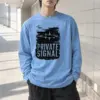 "Private Signal" Unisex Longsleeve T-shirt | Gildan 2400