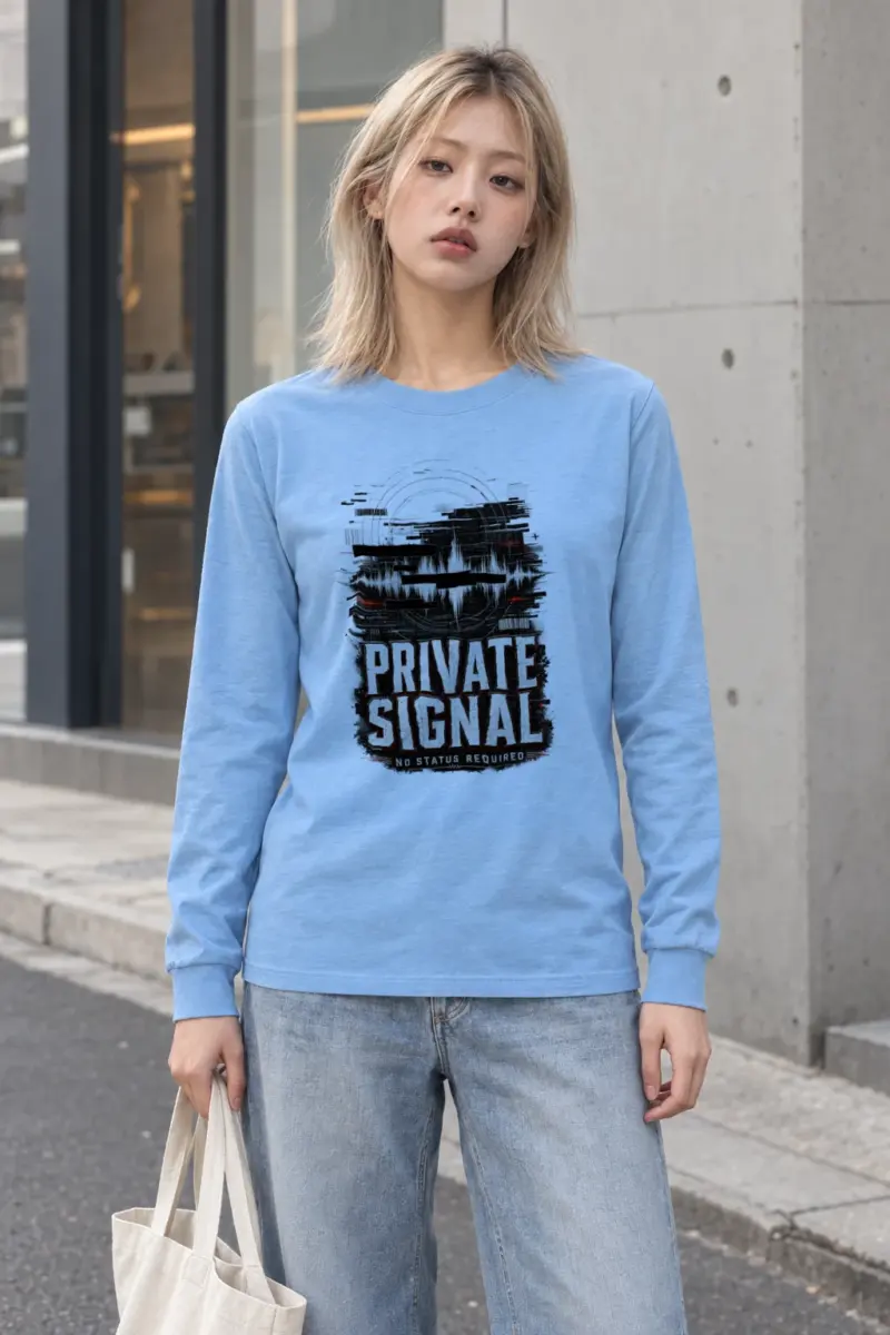 "Private Signal" Unisex Longsleeve T-shirt