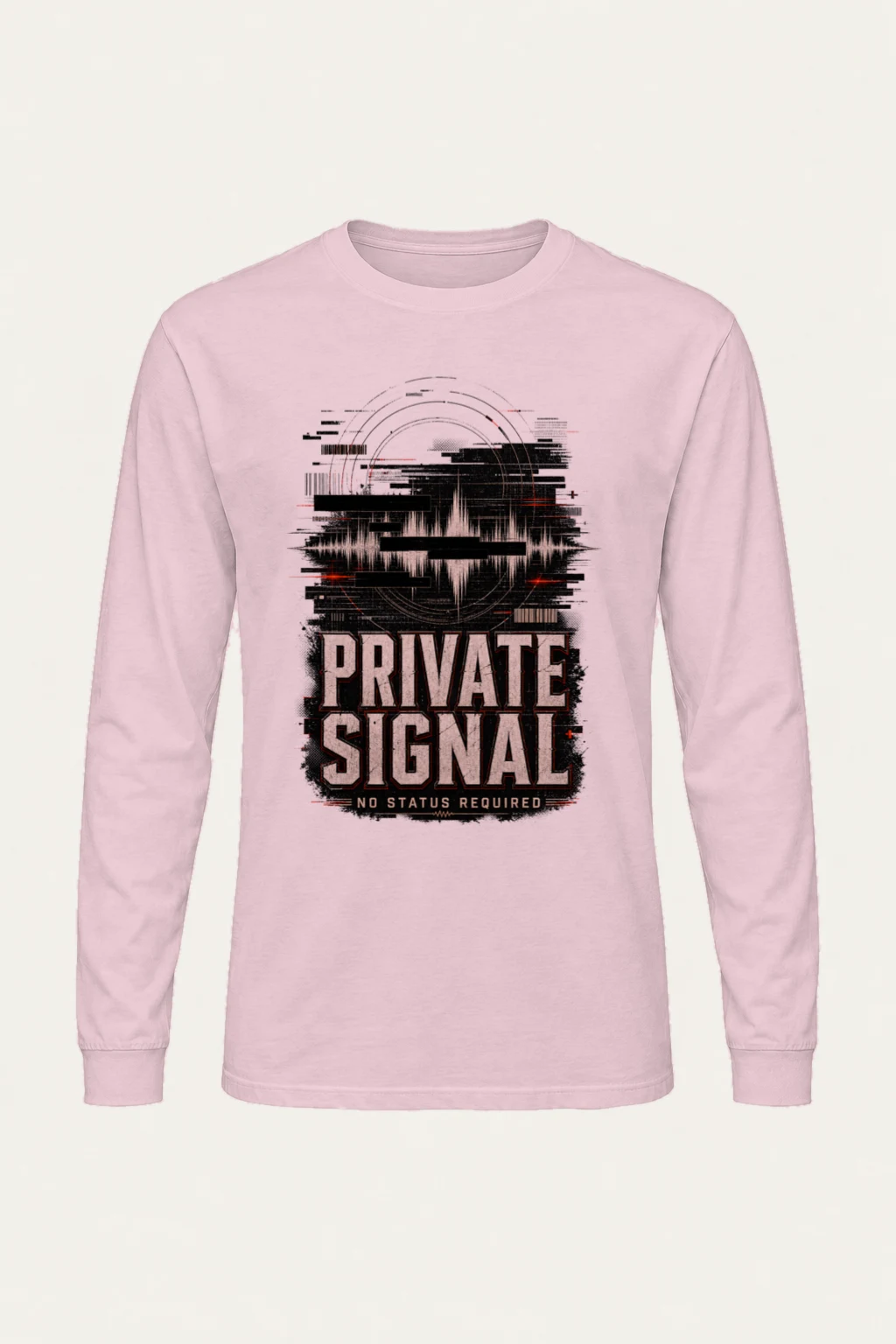 "Private Signal" Unisex Longsleeve T-shirt | Gildan 2400