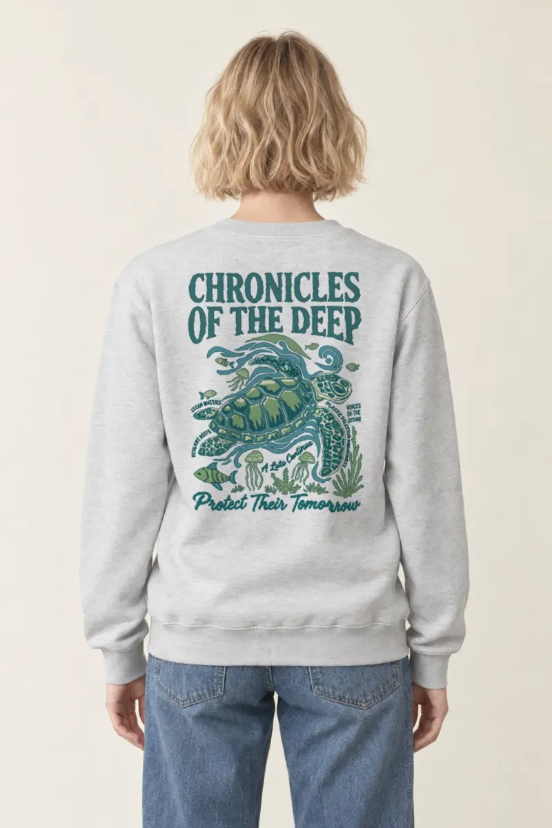 "Protect Their Tomorrow" Heavy Blend Unisex Crewneck Sweatshirt | Gildan 18000
