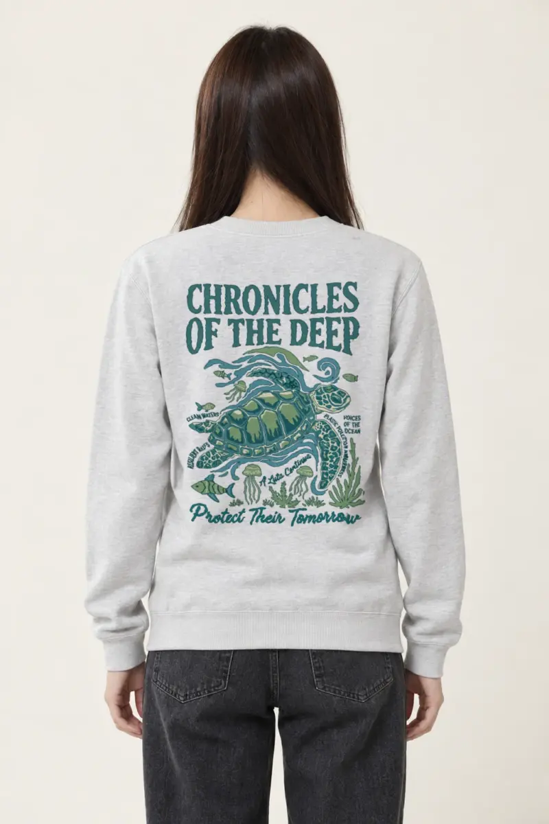 "Protect Their Tomorrow" Heavy Blend Unisex Crewneck Sweatshirt
