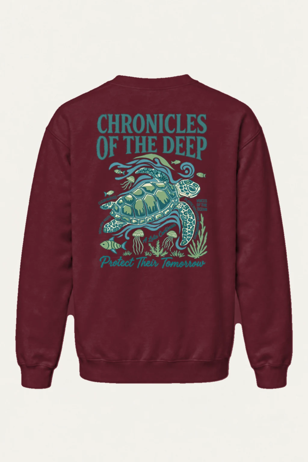 "Protect Their Tomorrow" Heavy Blend Unisex Crewneck Sweatshirt | Gildan 18000
