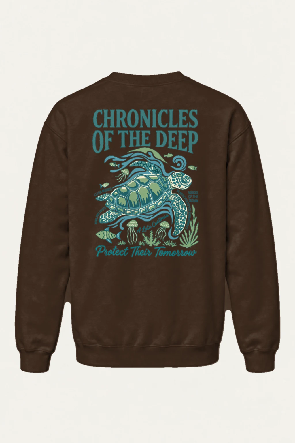 "Protect Their Tomorrow" Heavy Blend Unisex Crewneck Sweatshirt | Gildan 18000