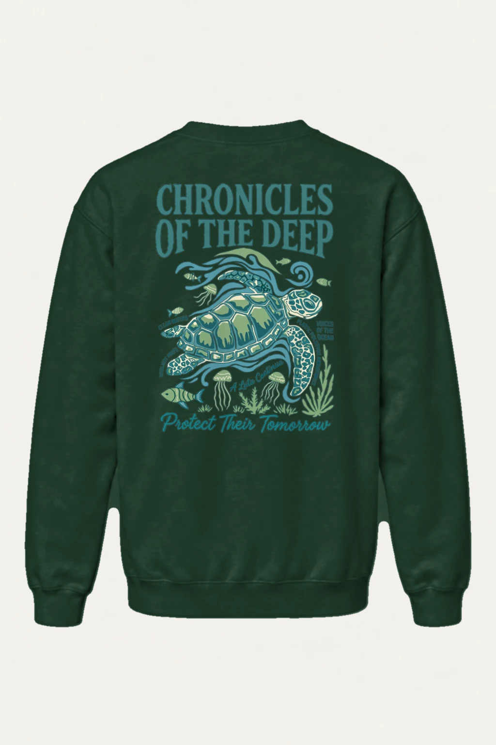 "Protect Their Tomorrow" Heavy Blend Unisex Crewneck Sweatshirt | Gildan 18000