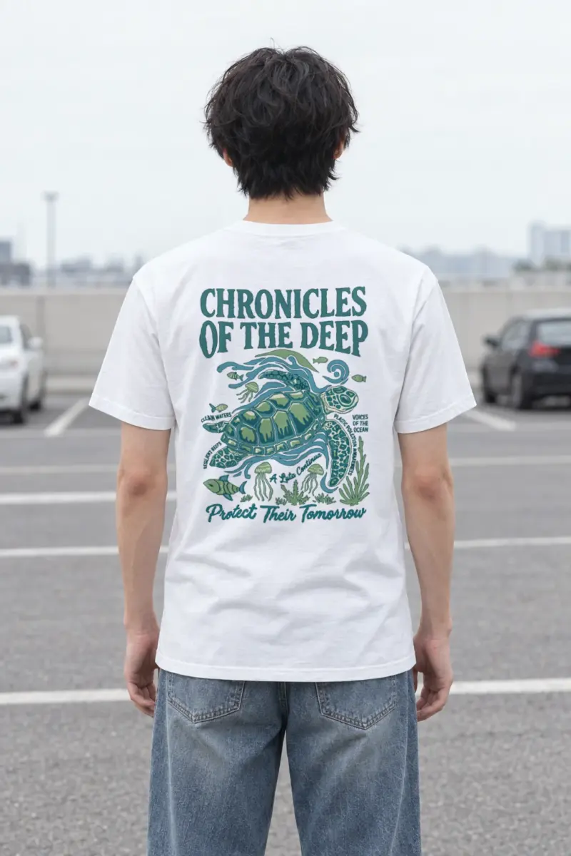 "Protect Their Tomorrow" Heavyweight Unisex Crewneck T-shirt