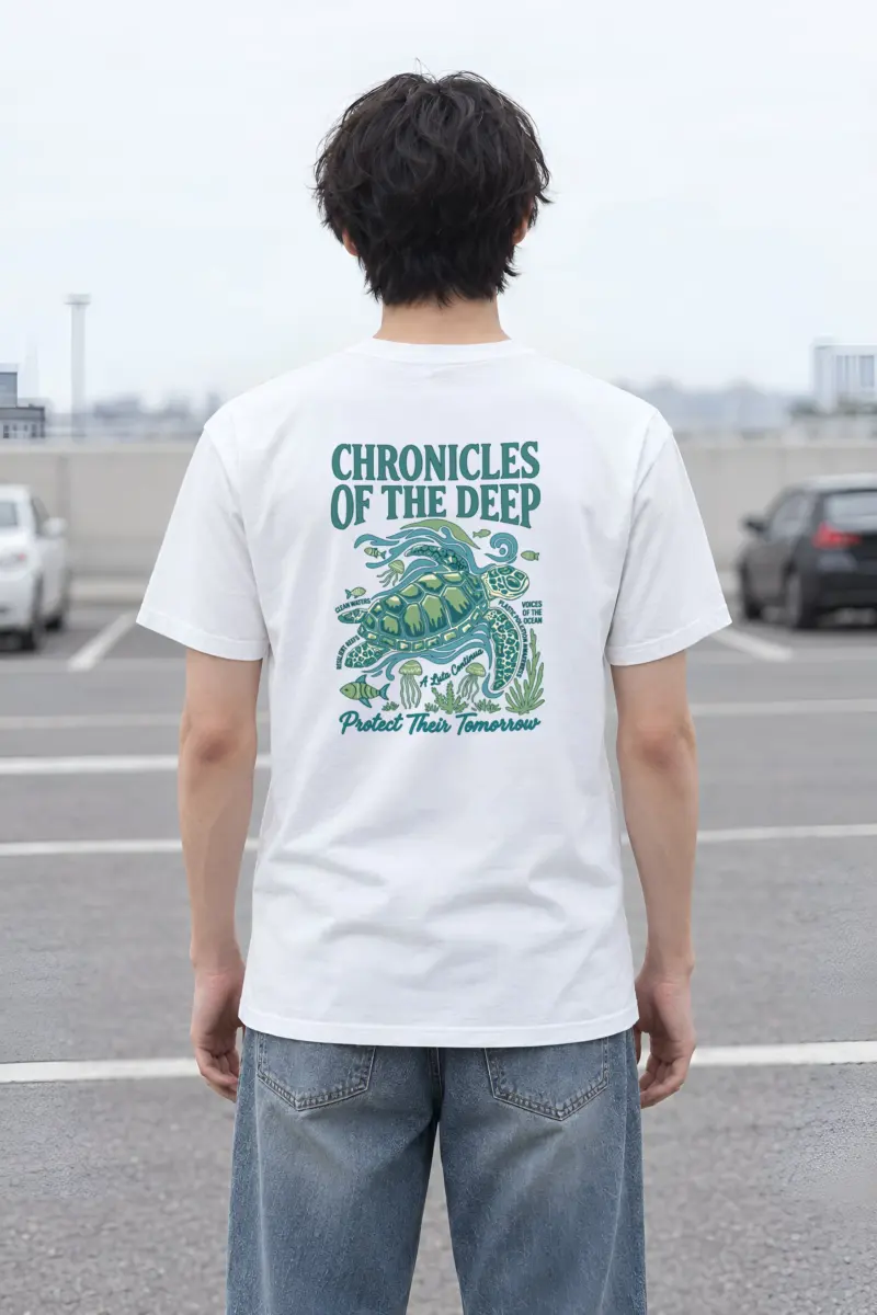 "Protect Their Tomorrow" Heavyweight Unisex Crewneck T-shirt