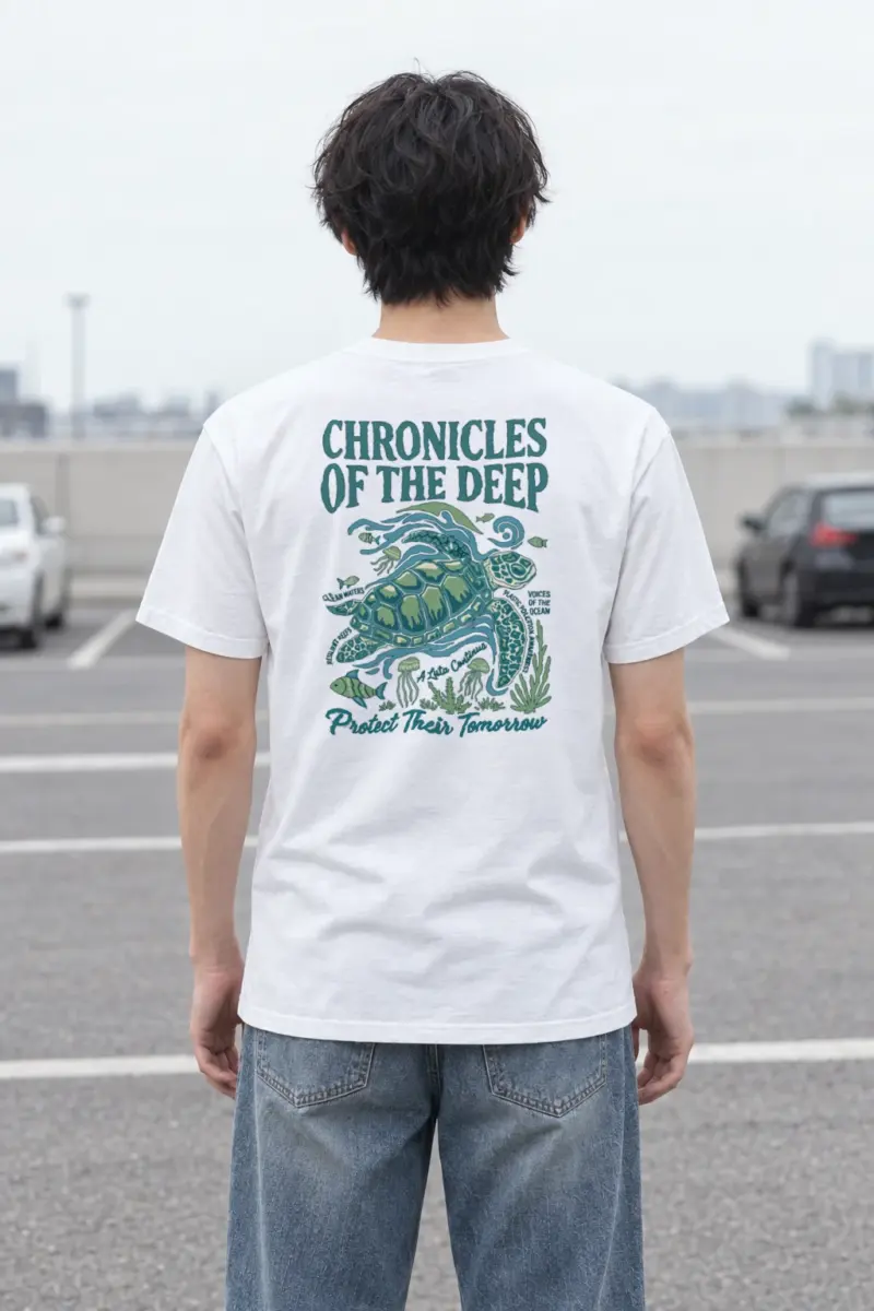 "Protect Their Tomorrow" Heavyweight Unisex Crewneck T-shirt