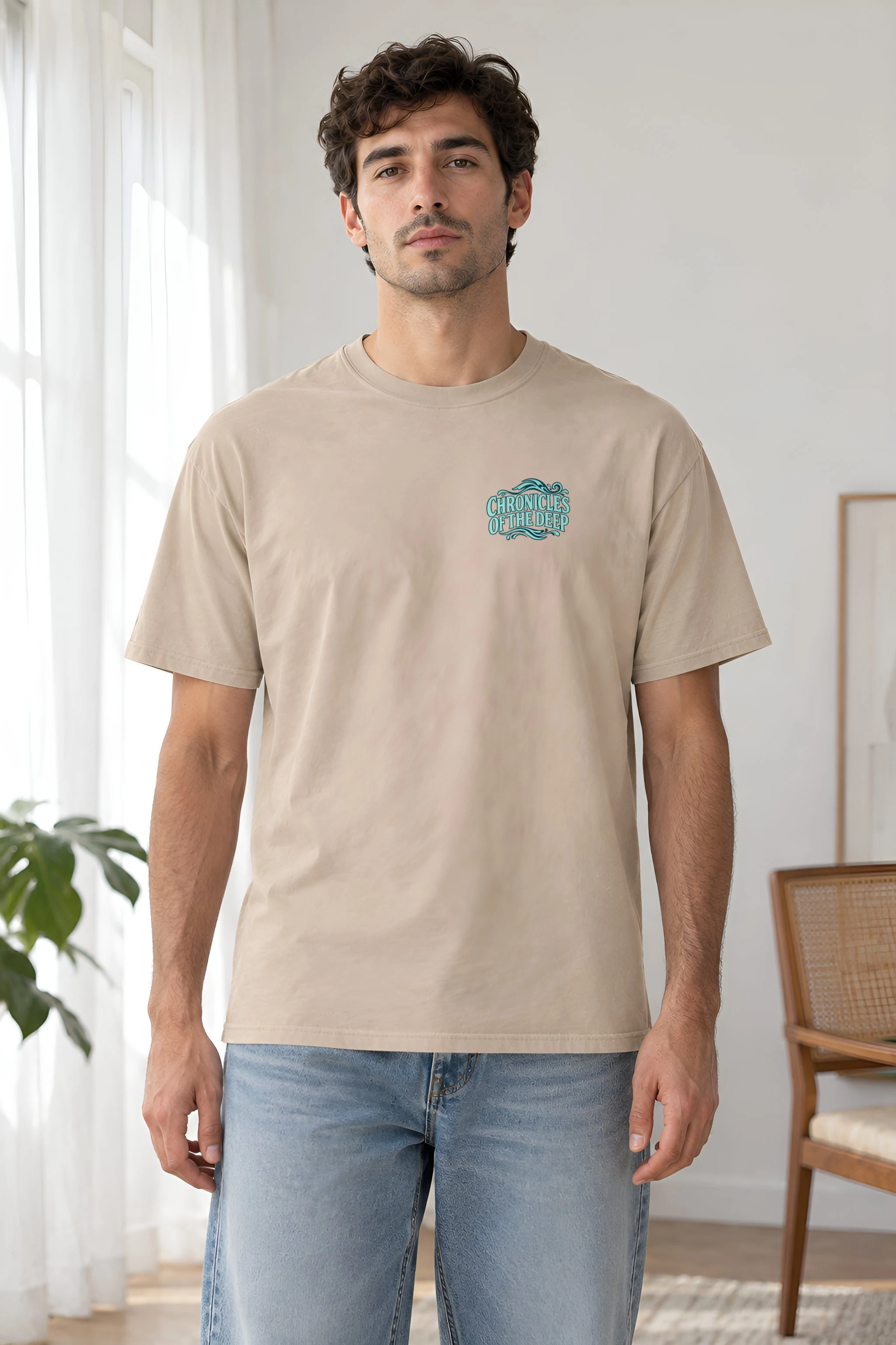 "Protect Their Tomorrow" Heavyweight Unisex Crewneck T-shirt