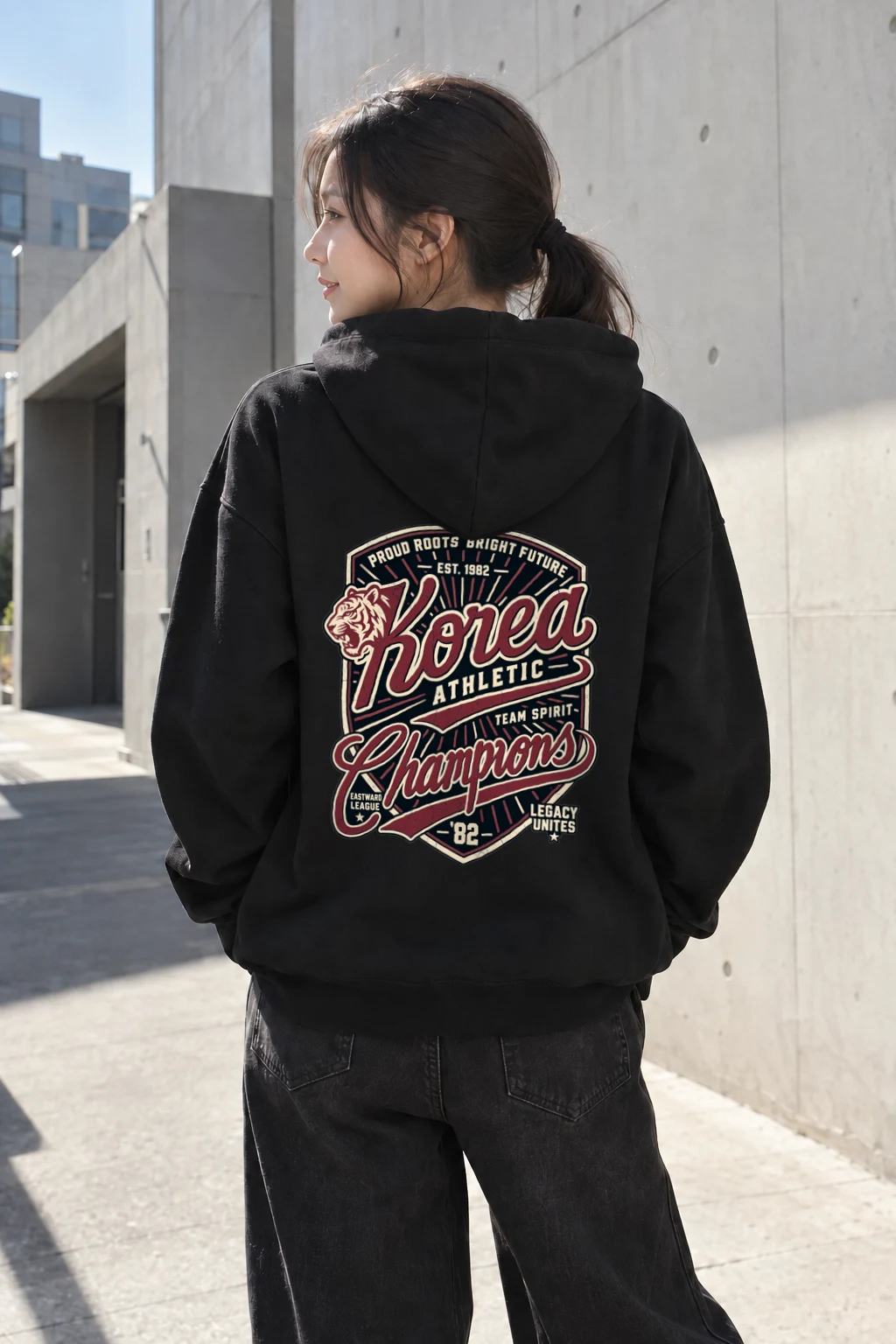 "Proud Roots Bright Future" Heavy Blend Unisex Pullover Hoodie | Gildan 18500