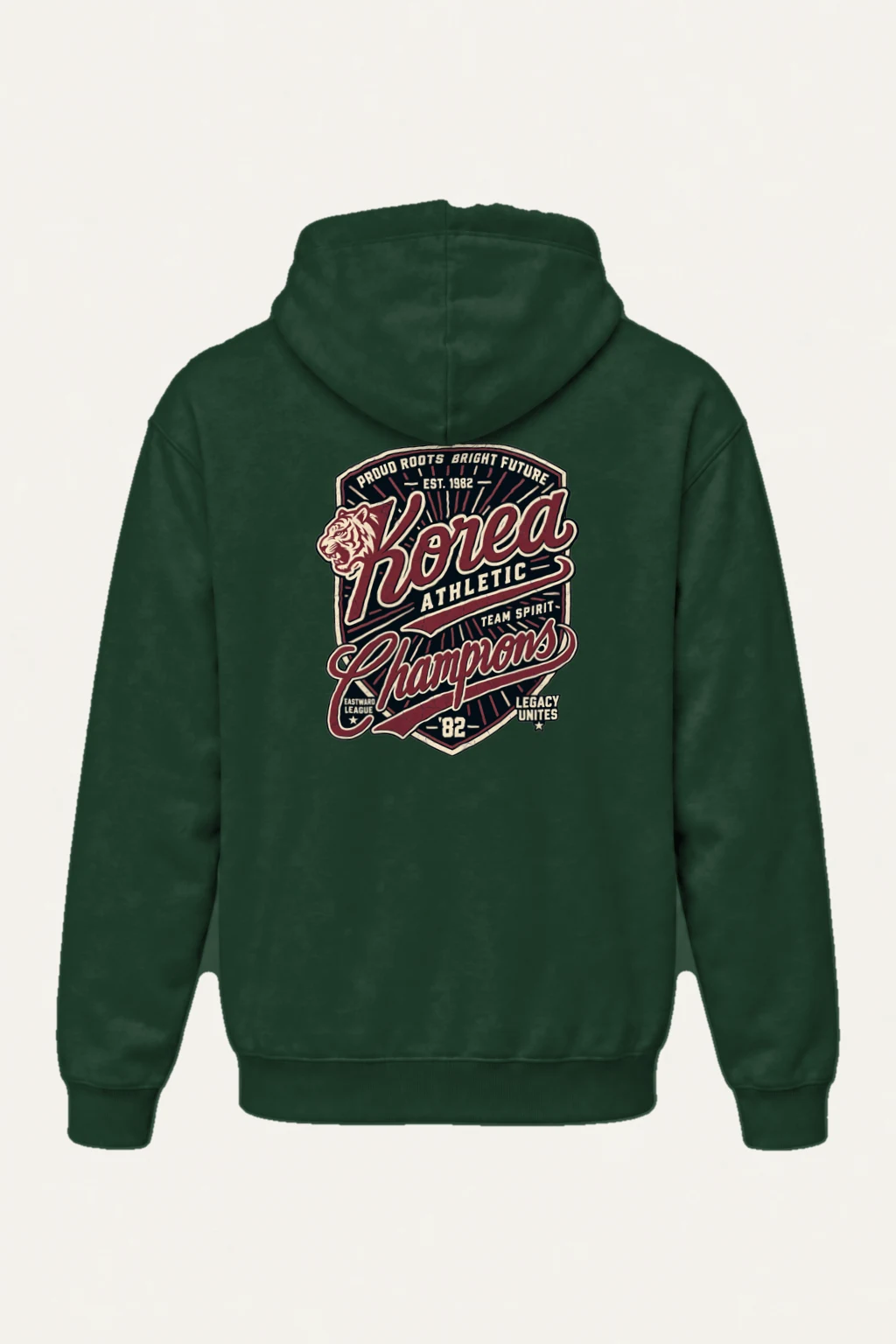 "Proud Roots Bright Future" Heavy Blend Unisex Pullover Hoodie | Gildan 18500