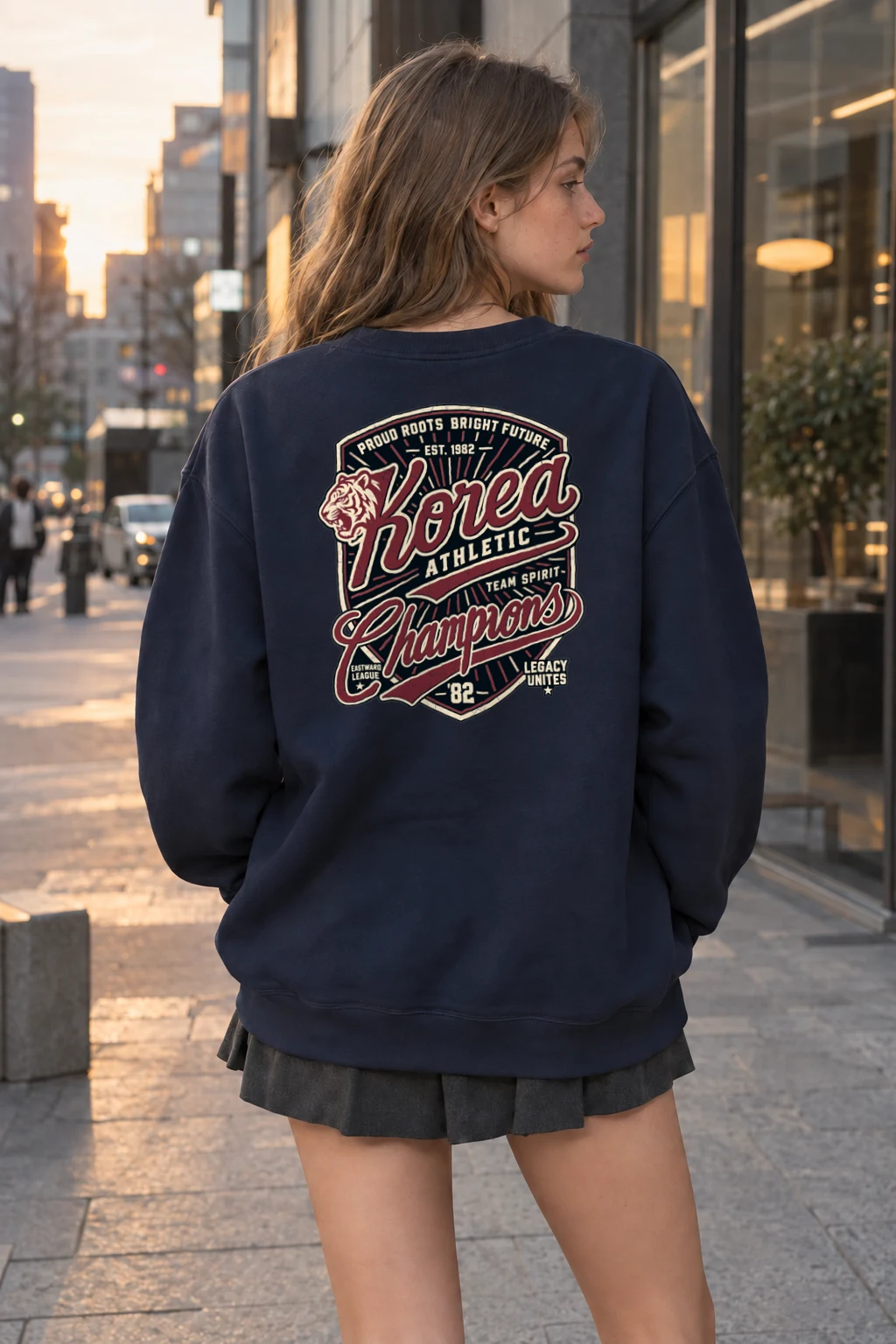"Proud Roots" Heavy Blend Unisex Crewneck Sweatshirt | Gildan 18000