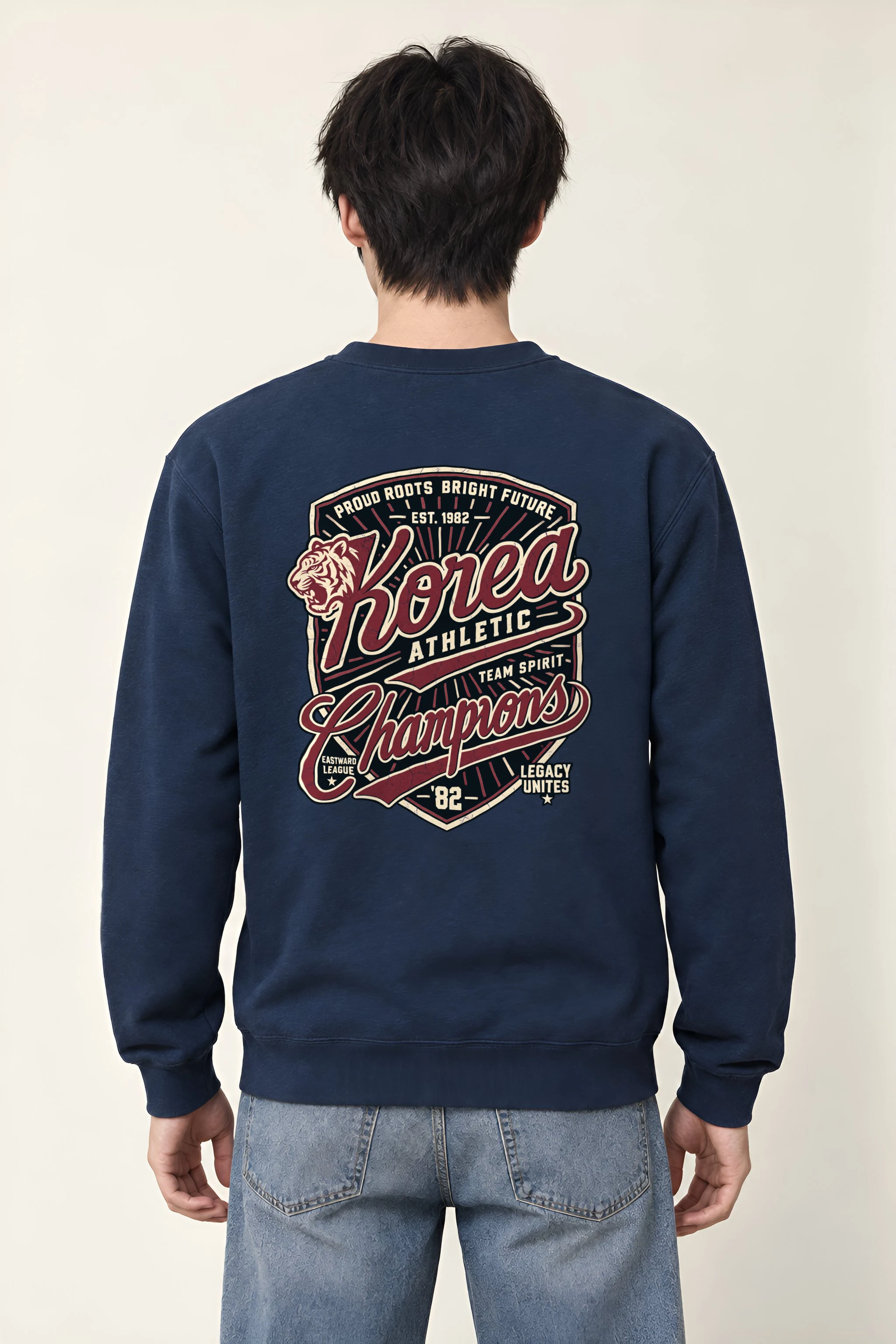 "Proud Roots" Heavy Blend Unisex Crewneck Sweatshirt