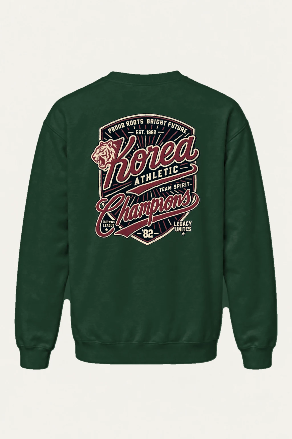 "Proud Roots" Heavy Blend Unisex Crewneck Sweatshirt | Gildan 18000