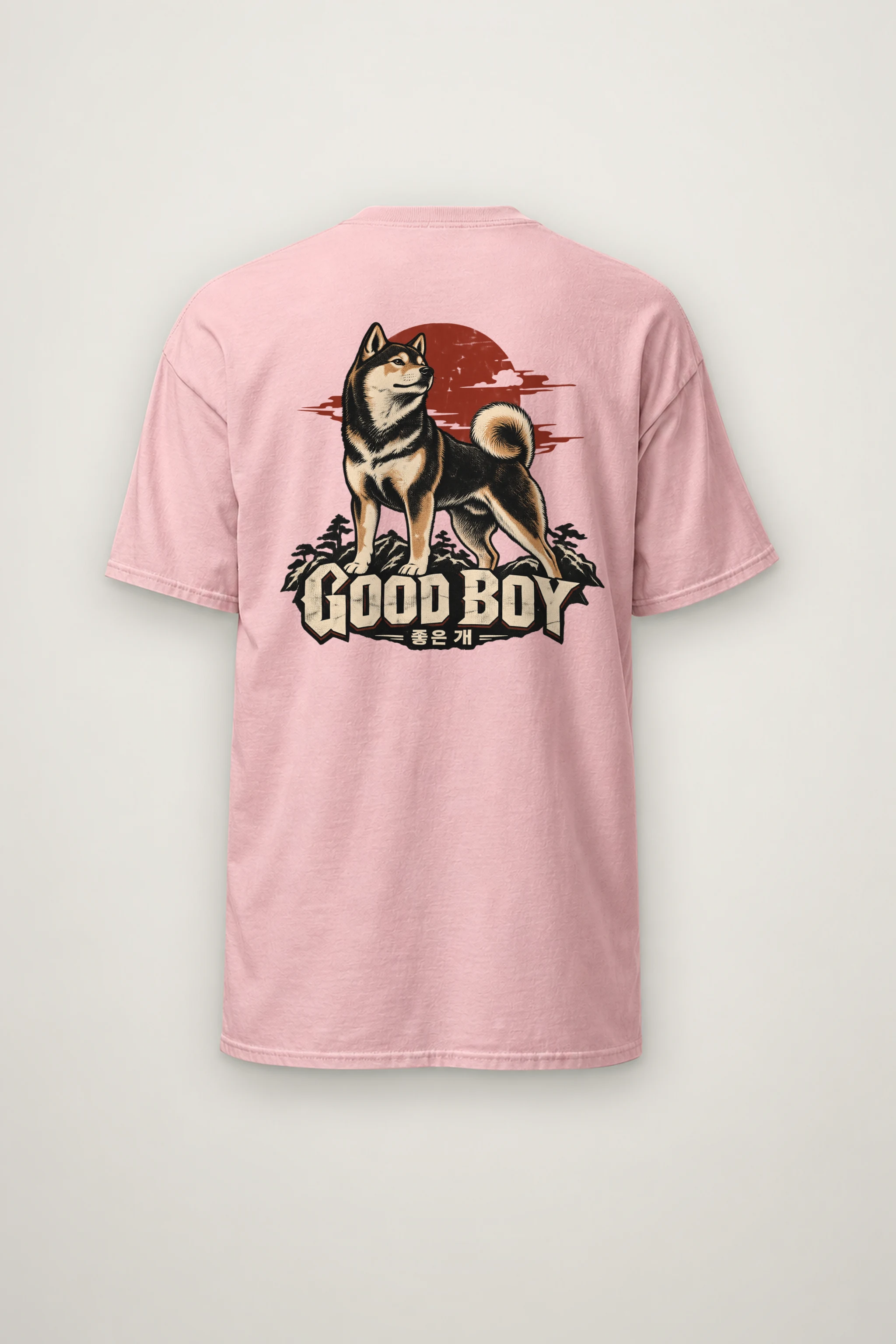 "Proud Shiba Inu" Heavyweight Unisex Crewneck T-shirt