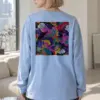 "Psychedelic Garden" Unisex Longsleeve T-shirt | Gildan 2400