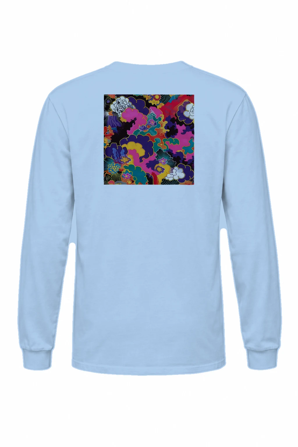 "Psychedelic Garden" Unisex Longsleeve T-shirt | Gildan 2400