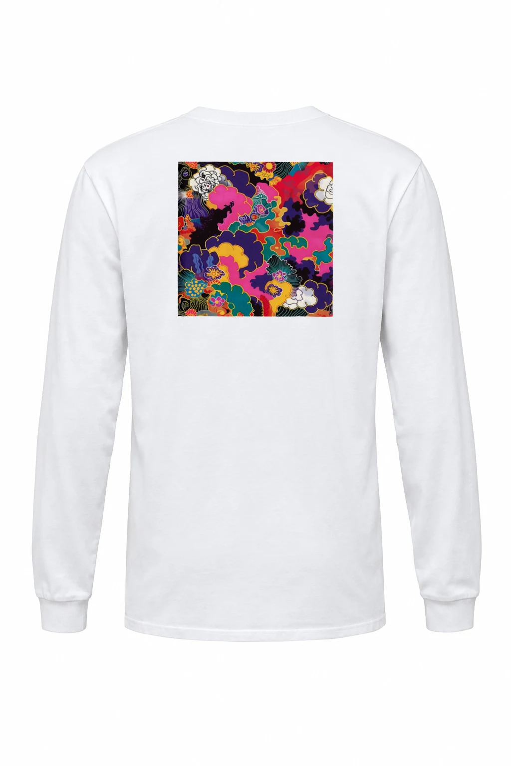 "Psychedelic Garden" Unisex Longsleeve T-shirt | Gildan 2400