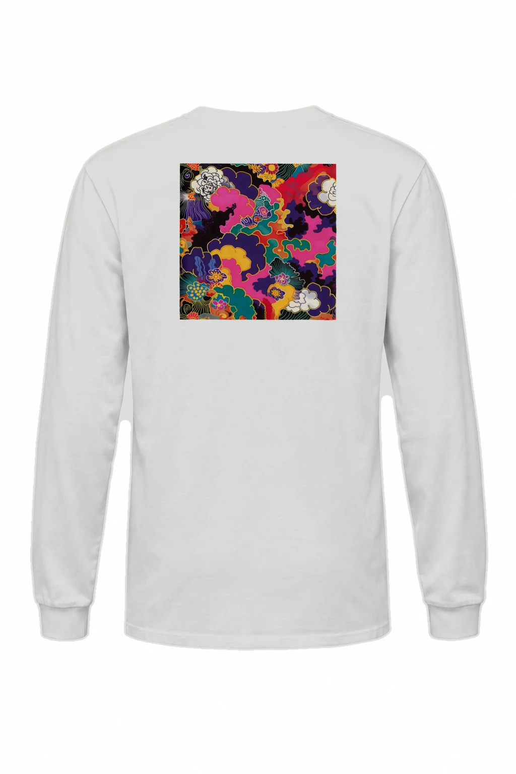 "Psychedelic Garden" Unisex Longsleeve T-shirt | Gildan 2400