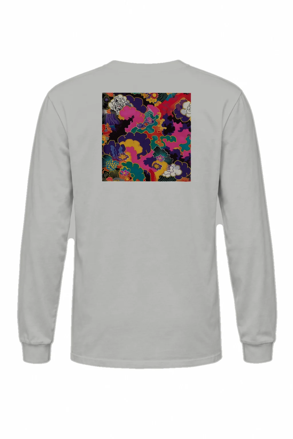 "Psychedelic Garden" Unisex Longsleeve T-shirt | Gildan 2400