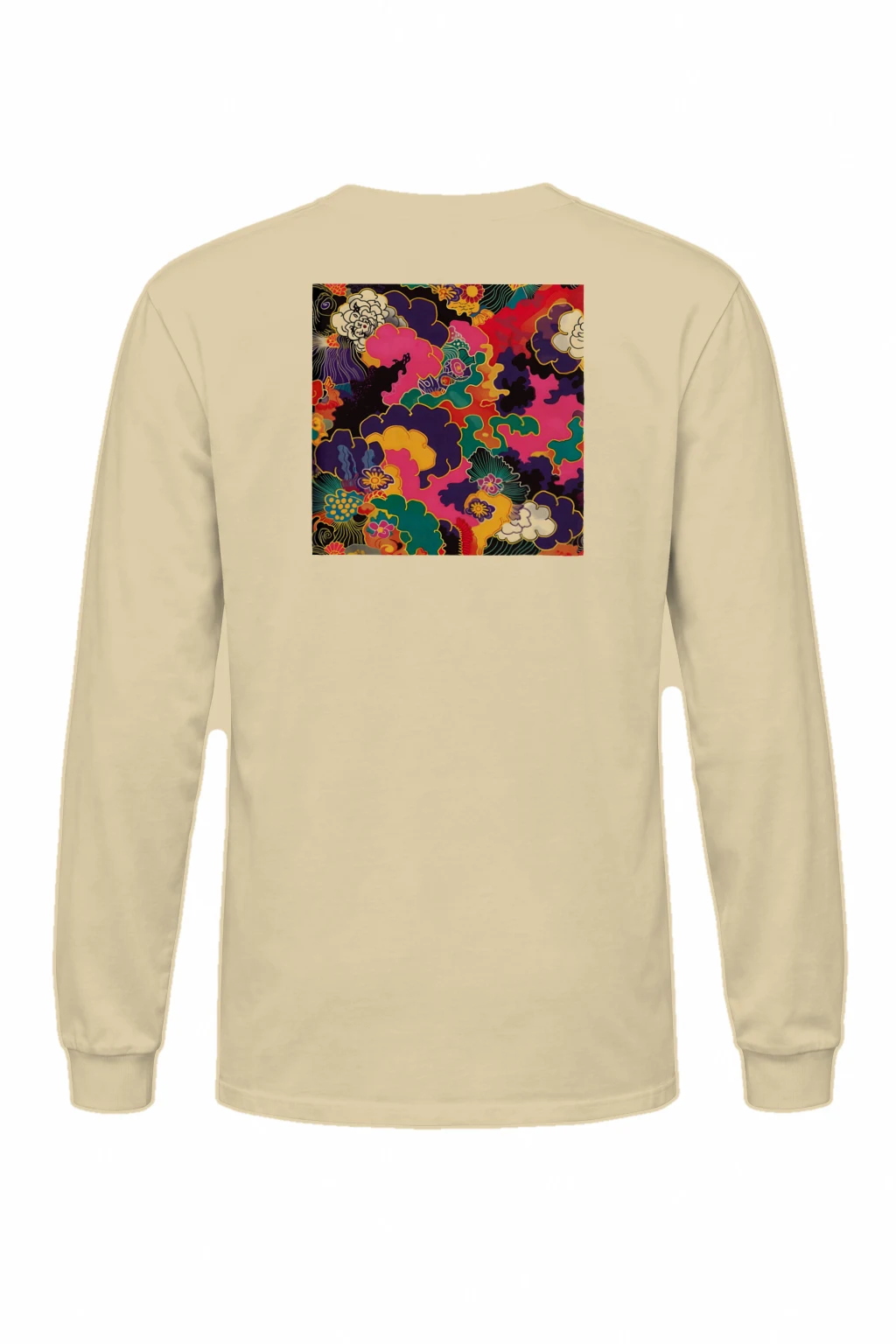 "Psychedelic Garden" Unisex Longsleeve T-shirt | Gildan 2400