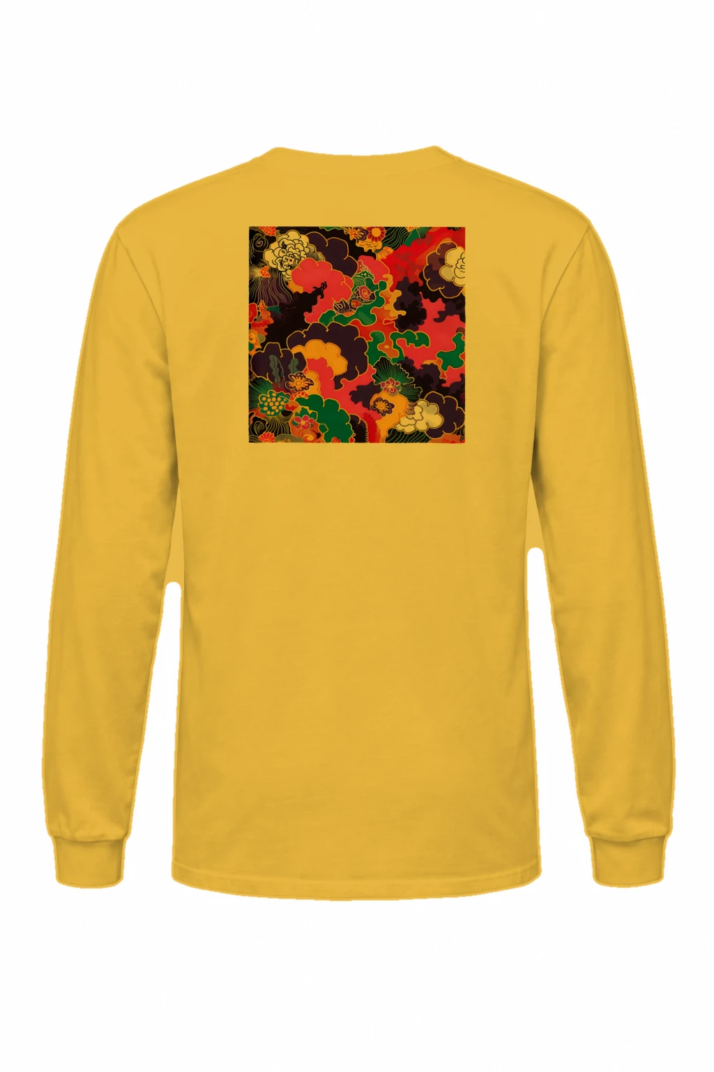 "Psychedelic Garden" Unisex Longsleeve T-shirt | Gildan 2400
