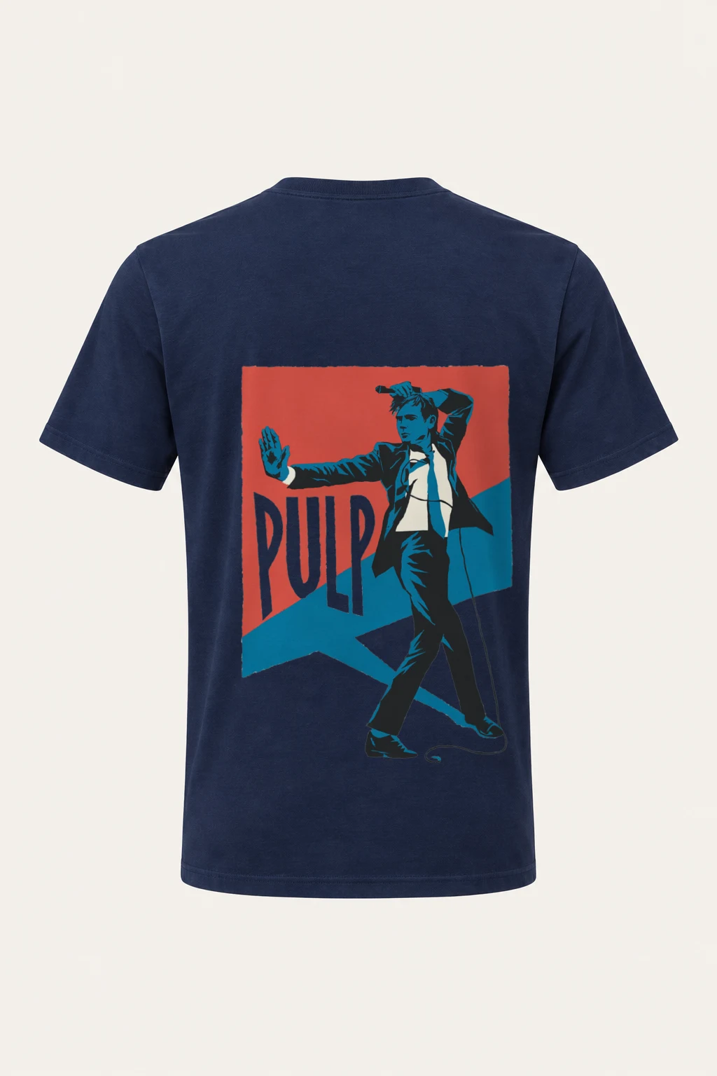 "Pulp Dance Poster" Heavyweight Unisex Crewneck T-shirt | Gildan 5000