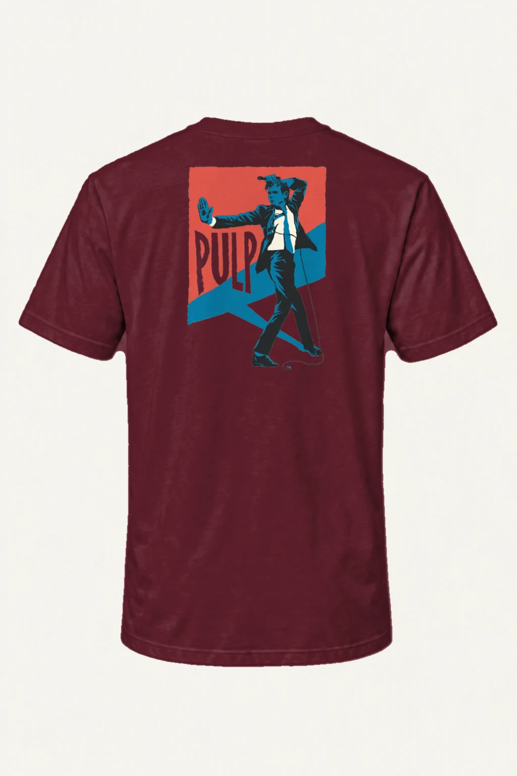 "Pulp Dance Poster" Heavyweight Unisex Crewneck T-shirt | Gildan 5000