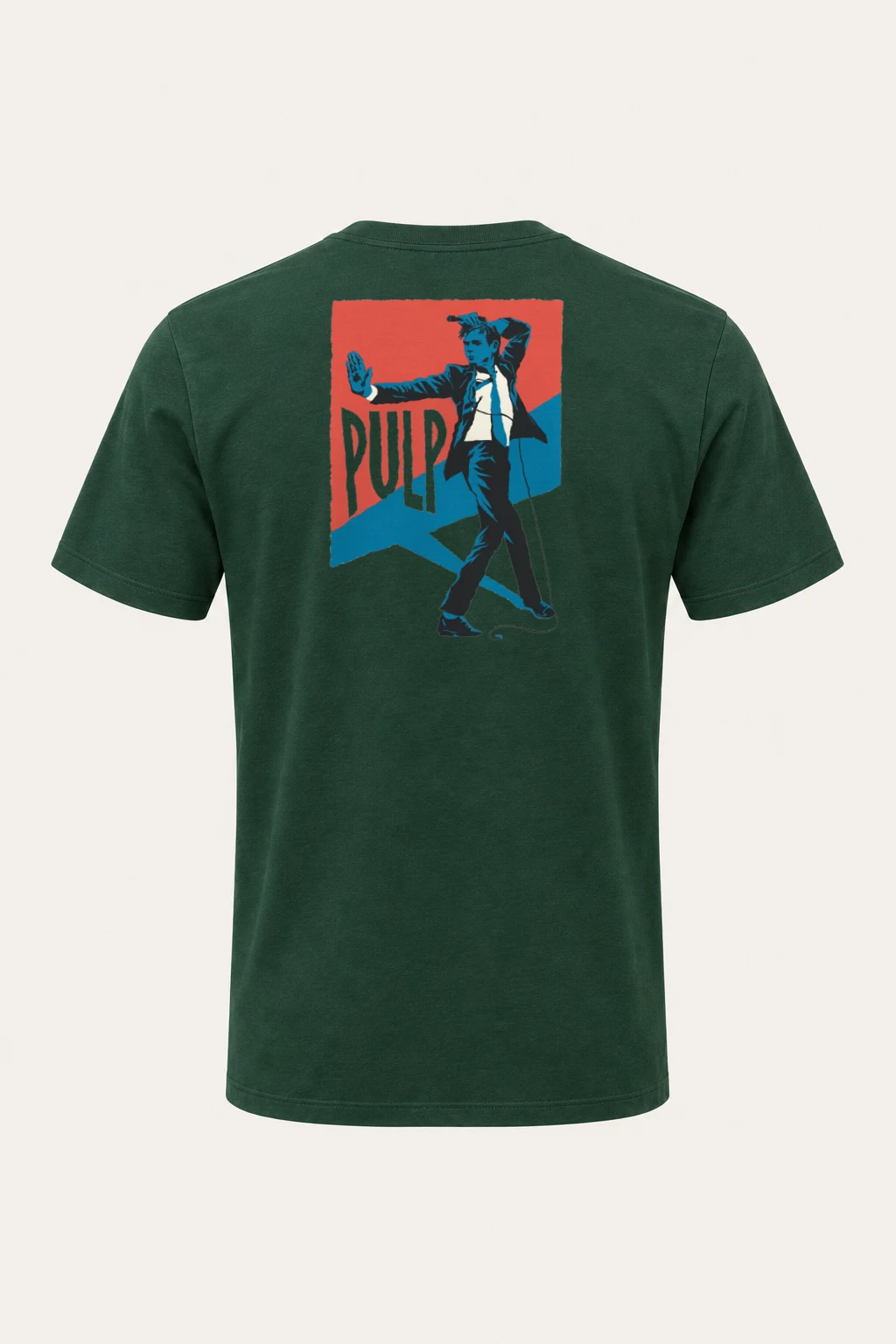 "Pulp Dance Poster" Heavyweight Unisex Crewneck T-shirt | Gildan 5000