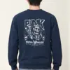 "Punk Eternal Rebellion" Heavy Blend Unisex Crewneck Sweatshirt