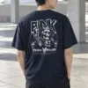"Punk Eternal Rebellion" Heavyweight Unisex Crewneck T-shirt | Gildan 5000