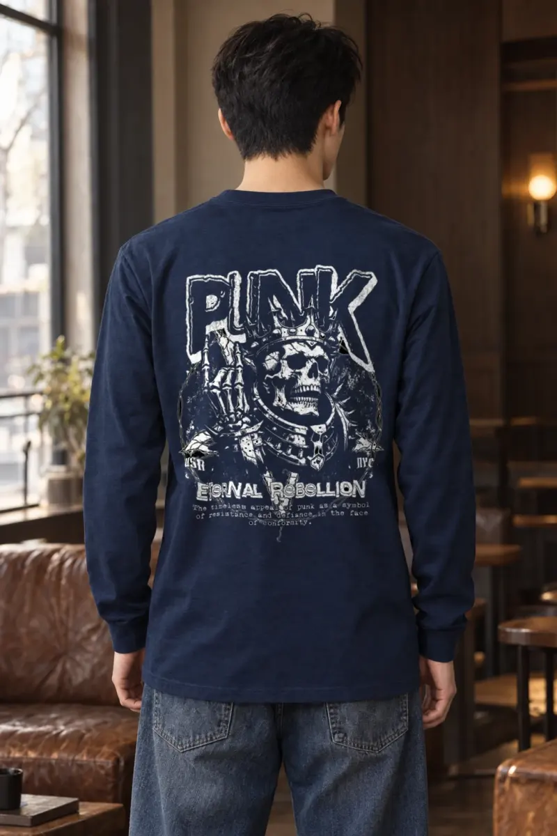 "Punk Eternal Rebellion" Unisex Longsleeve T-shirt