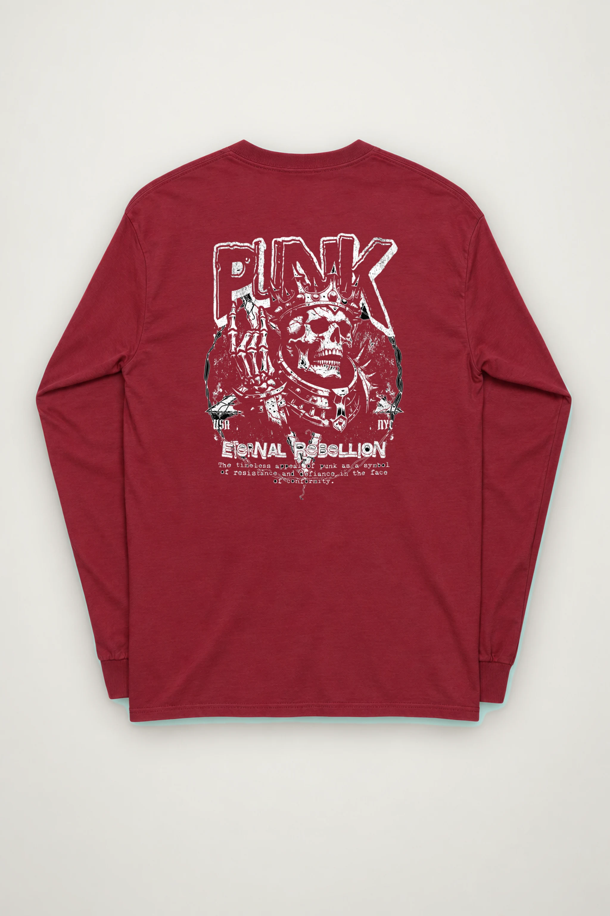 "Punk Eternal Rebellion" Unisex Longsleeve T-shirt