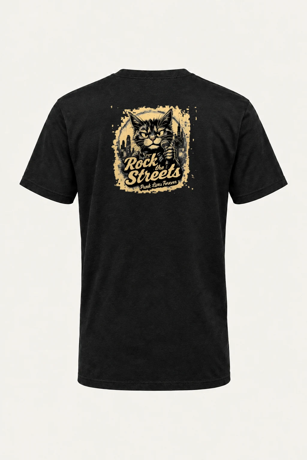 "Punk Lives Forever" Heavyweight Unisex Crewneck T-shirt | Gildan 5000